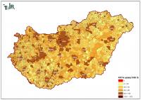 1000 főre jutó kis- és középvállalkozások száma (2008) (foglalkoztatotti létszám