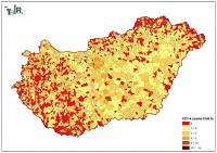 1000 főre jutó kis- és középvállalkozások száma (2008) (foglalkoztatotti létszám