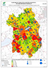 1 lakosra jutó támogatások a településeken - Fejér megye