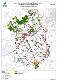 Erdőtelepítésre javasolt területek - Fejér megye