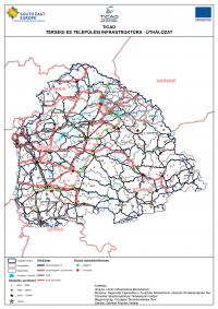 TICAD Települési és térségi infrastruktúra - Úthálózat