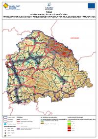 TICAD A specifikus célok területei: transznacionális és helyi közekedési kapcsol