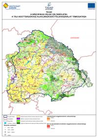 TICAD A specifikus célok területei: a táji adottságokhoz igazodó földhasználat t