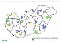 Együtt tervezhető térségek- Demográfiai folyamatai összesítve 2005-2010