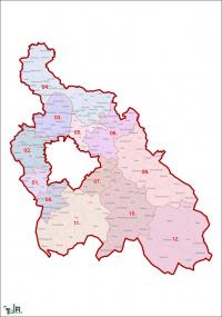 Pest megye, egyéni választókerületek (2011.12.30.)