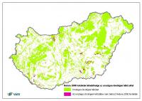 Natura 2000 területek lefedettsége az Országos Ökológiai Hálózattal
