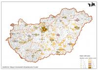 Nyilvántartásba vett utazási irodák száma székhely és telephely szerint (2012)