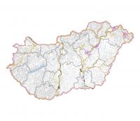 Országos Területrendezési Terv - Nagyvízi meder övezete, megyei