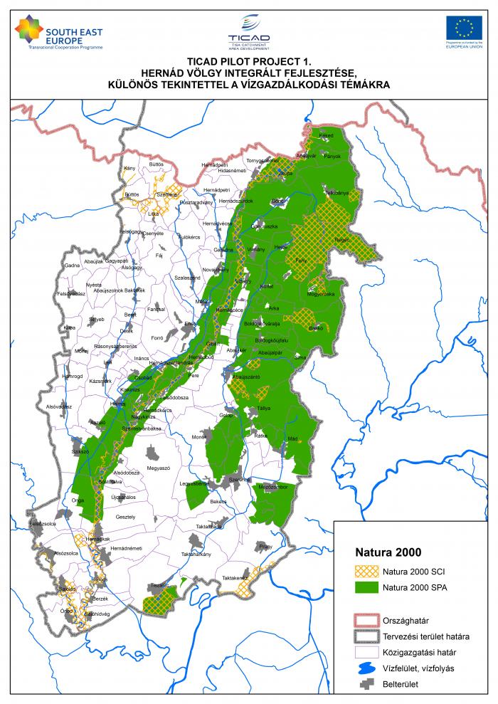 TICAD Pilot Project 1. A Hernád völgy integrált fejlesztése különös tekintettel 