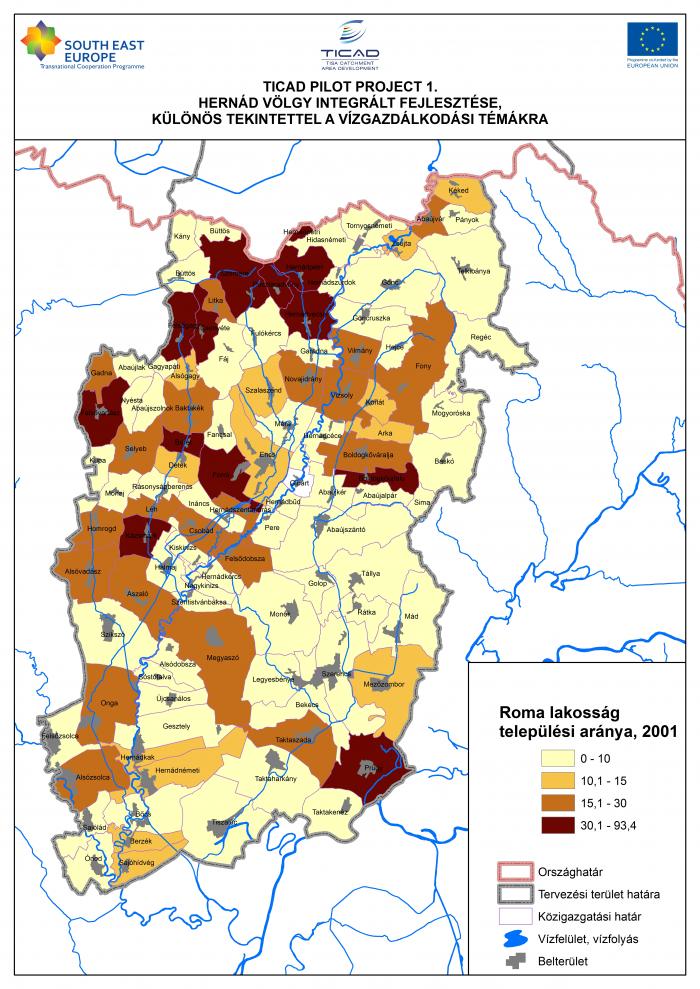 TICAD Pilot Project 1. A Hernád völgy integrált fejlesztése különös tekintettel 
